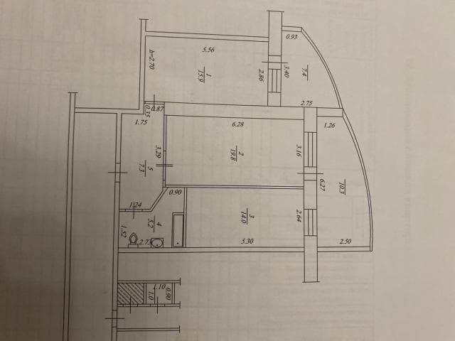 2 комн., 62.0 м², 7 эт.