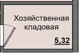 Кладовка, 5.3 м²