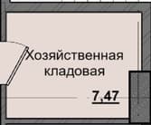 Кладовка, 7.5 м²