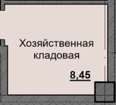 Кладовка, 8.4 м²