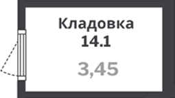 Кладовка, 3.5 м²